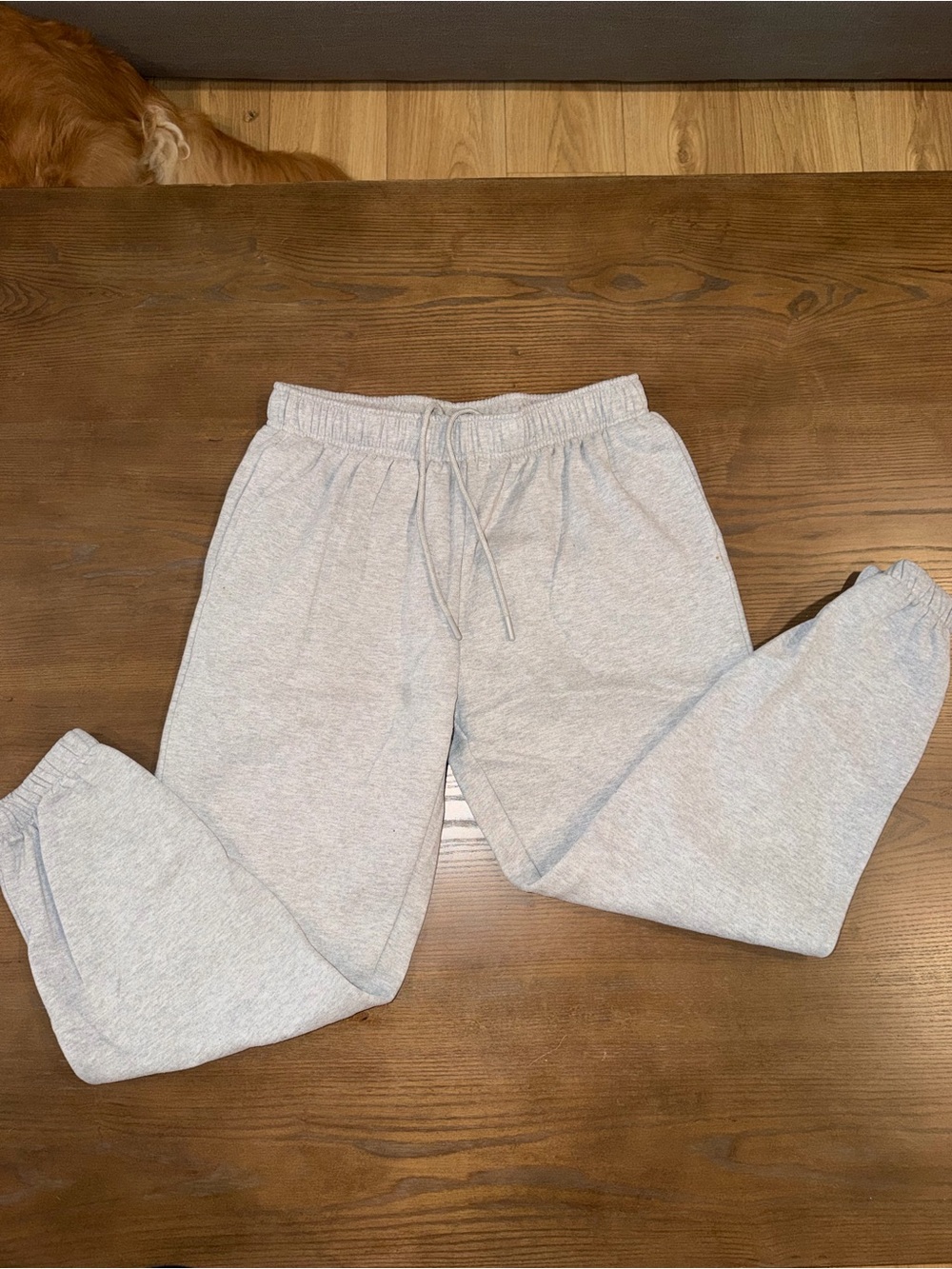 Aeropostale Light Gray Fleece Joggers
